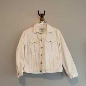 Lucky Brand White Denim Jacket